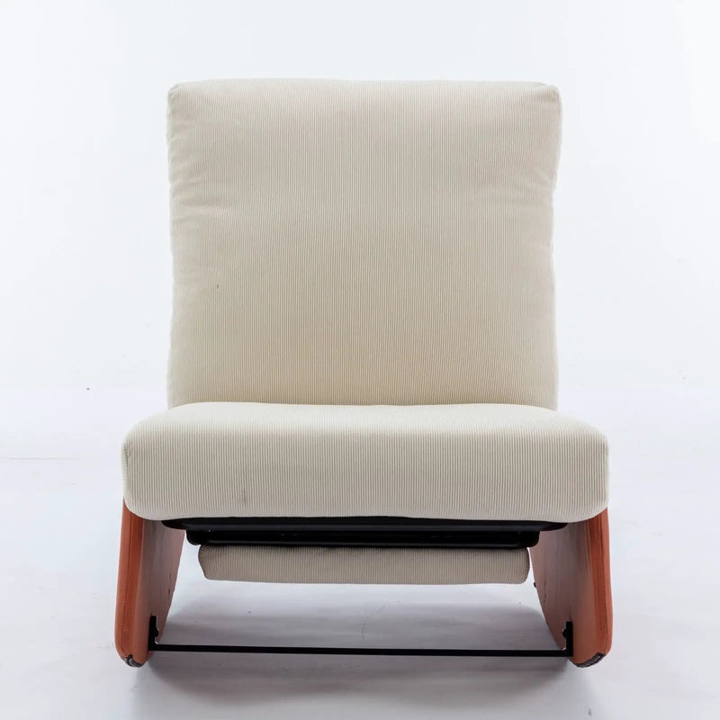Modern Rocking Chair Recliner, Comfy Rocker Nursery Chair With Footrest, Accent Reading Chair, Upholstered Lounge Chair For Relaxing, Resting, Soft Padded Rocker For Indoor Living Room Bedroom by Unique Piece Furniture