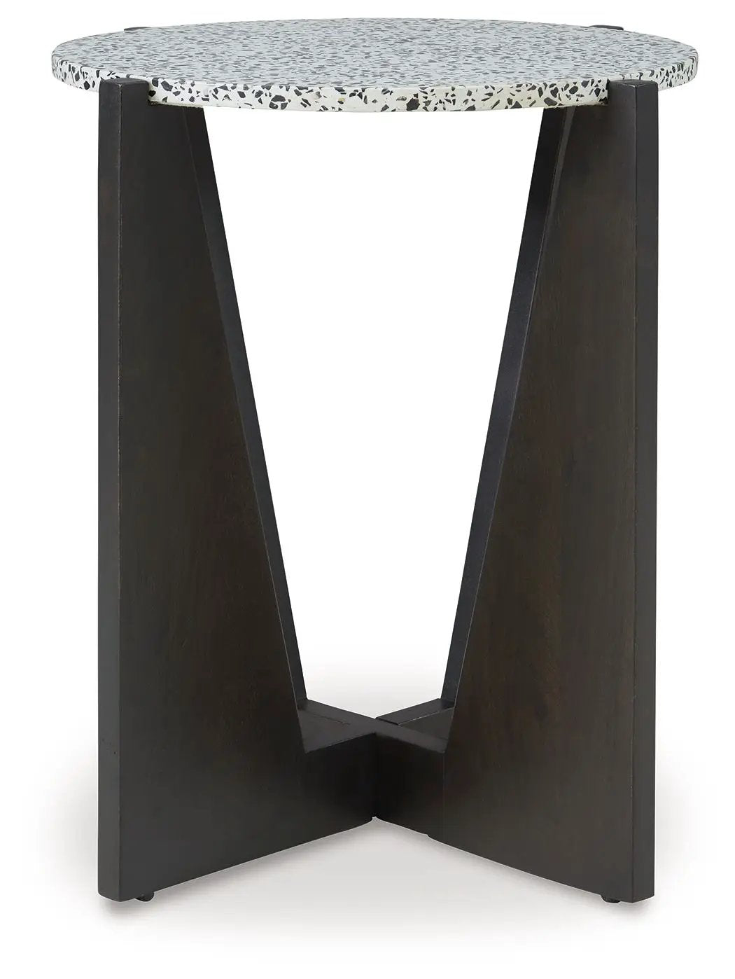 Tellrich - Accent Table - Black / White by Unique Piece Furniture