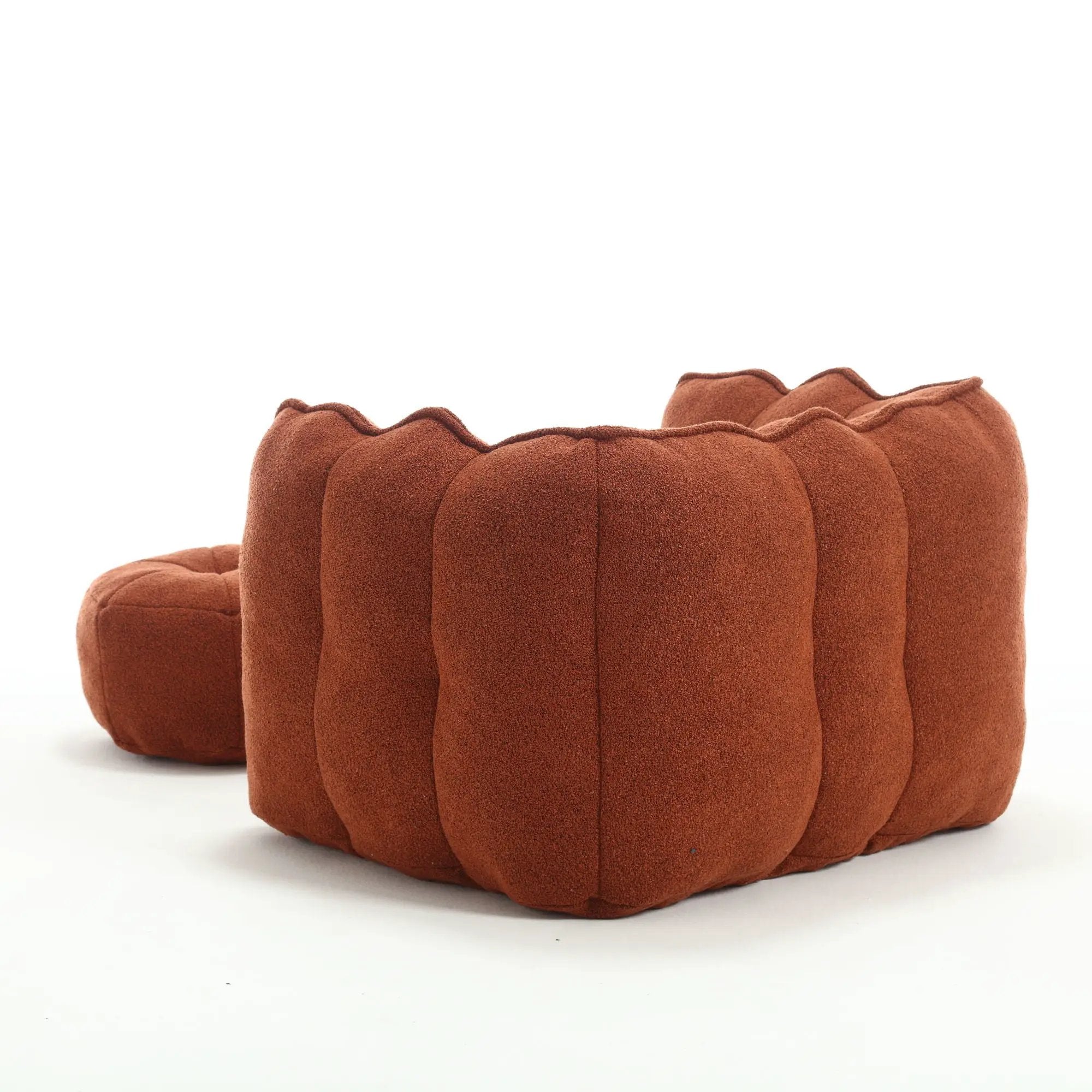 Soft Bean Bag Chair With High Resilient Foam by HouseOfZazla