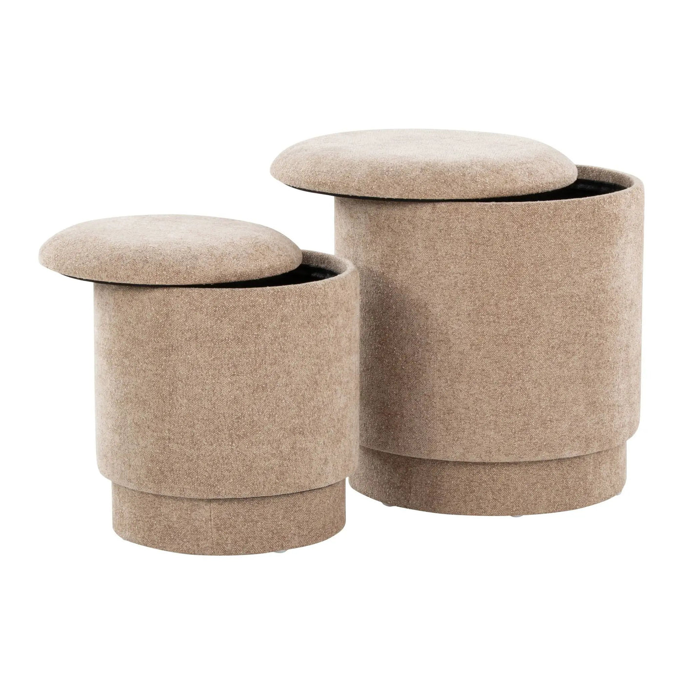 Marla - Upholste Contemporary Ottoman Set by HouseOfZazla