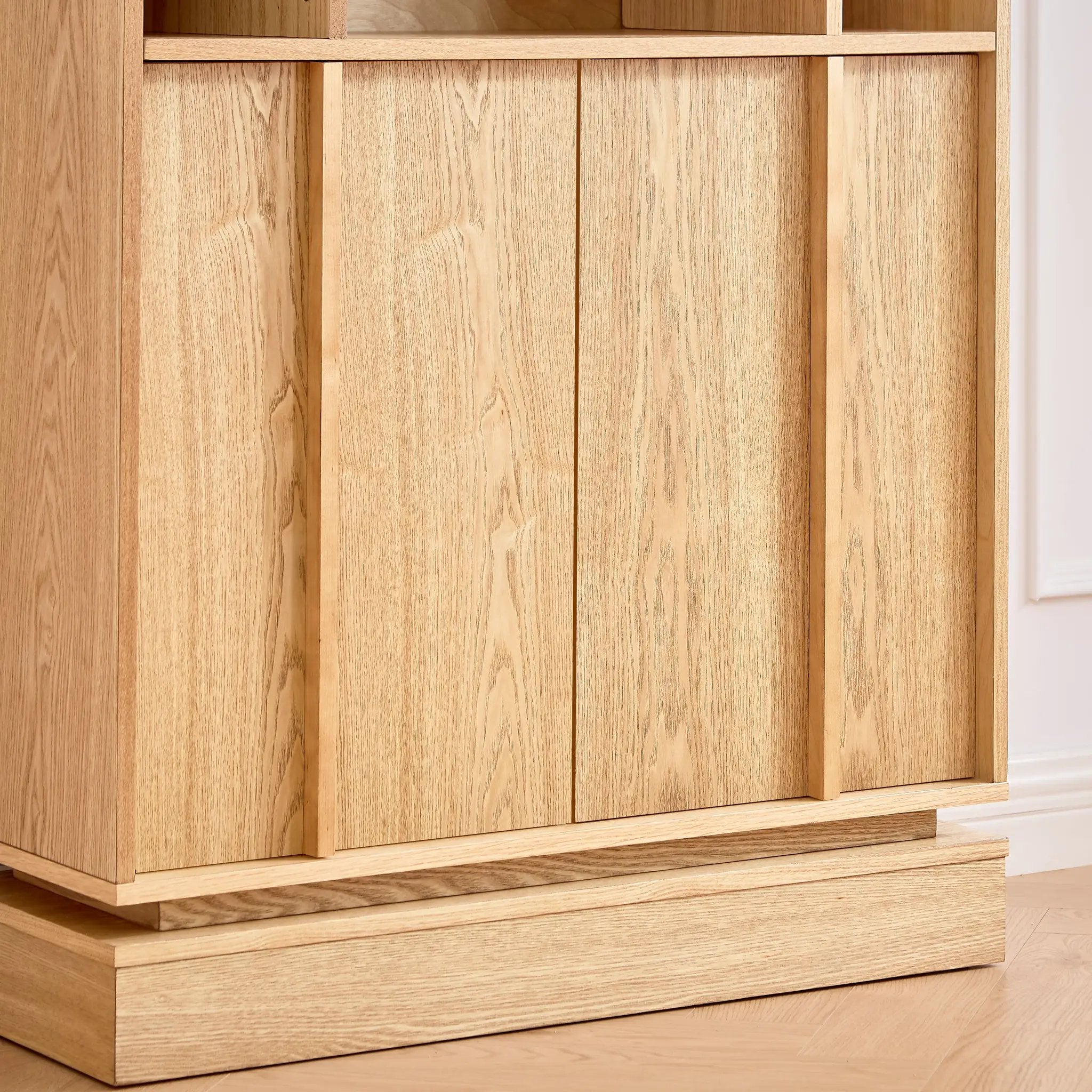 Farmhouse Fluted Sideboard Buffet Cabinet with Storage by HouseOfZazla