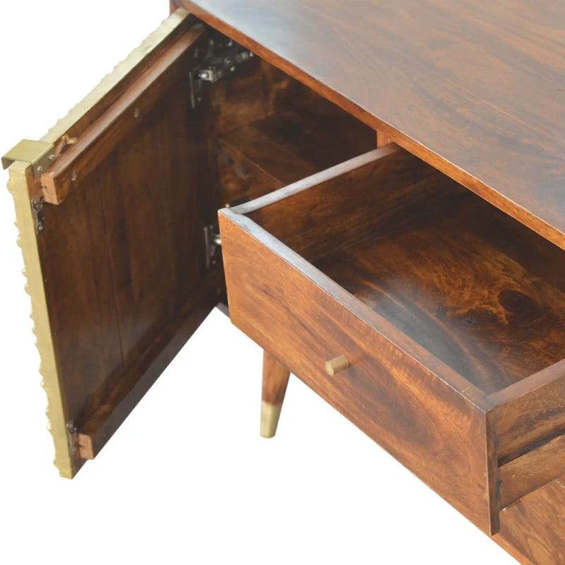 Manila - Sideboard, 3 Drawer - Chestnut by HouseOfZazla