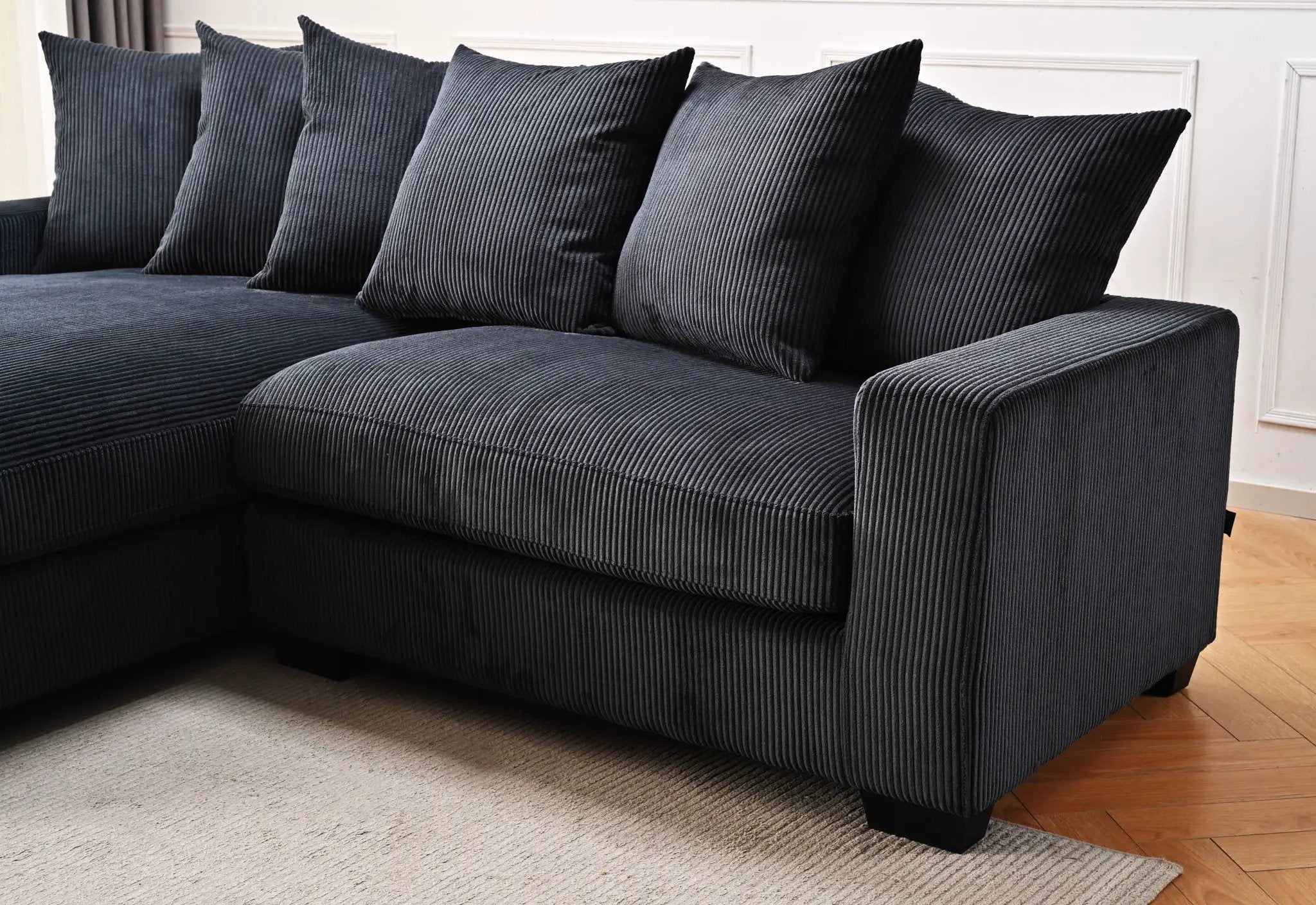 Luxe - Oversized 2 Piece Sectional Couches For Living Room, L Shaped Sofa With Chaise by Unique Piece Furniture