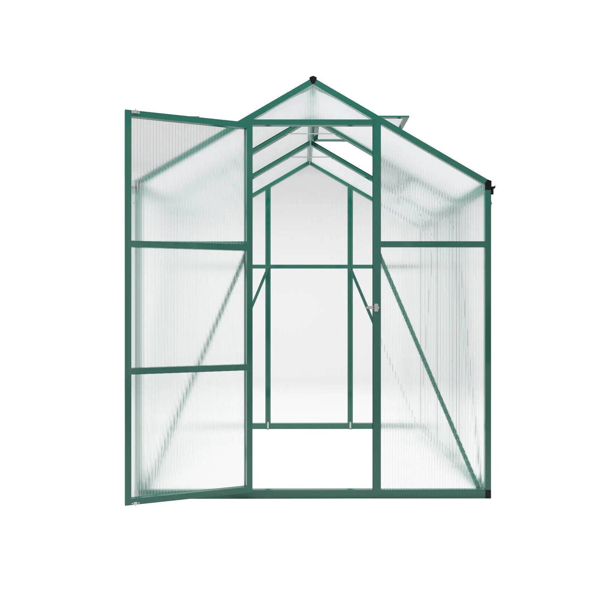 Polycarbonate Walk-In house, Raised Base For Outdoor In All Season by HouseOfZazla