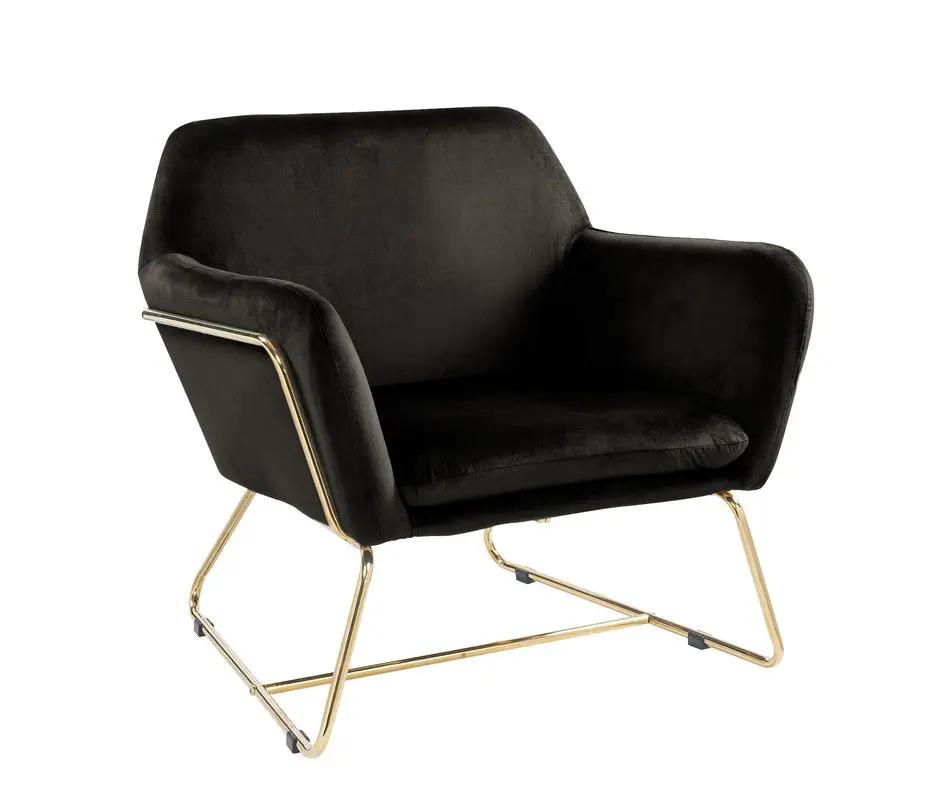 Keira - Accent Chair With Metal Base by HouseOfZazla