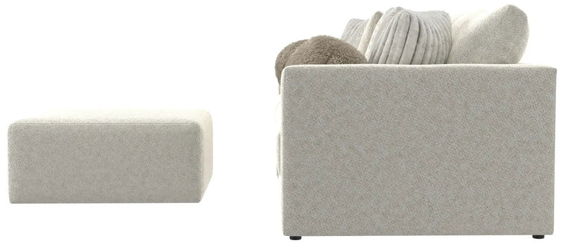 Ritzy - Modular Sofa And Included Cocktail Ottoman by Unique Piece Furniture