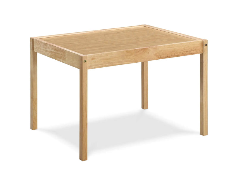 Della - 3 Piece Solid Wood Kids Table & Two Chair Set - Natural by Unique Piece Furniture