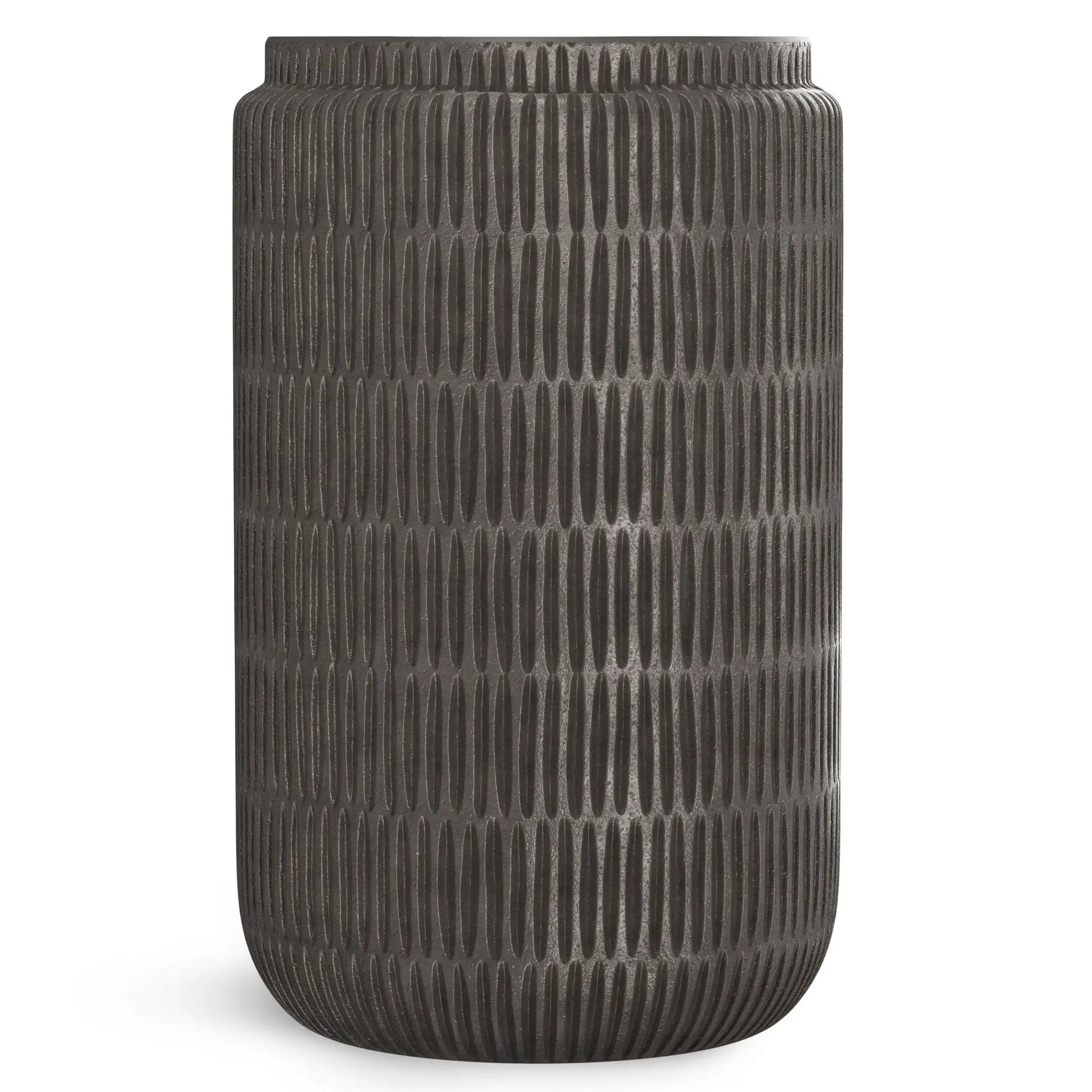 Juno - Cast Aluminum Side Table - Black by Unique Piece Furniture