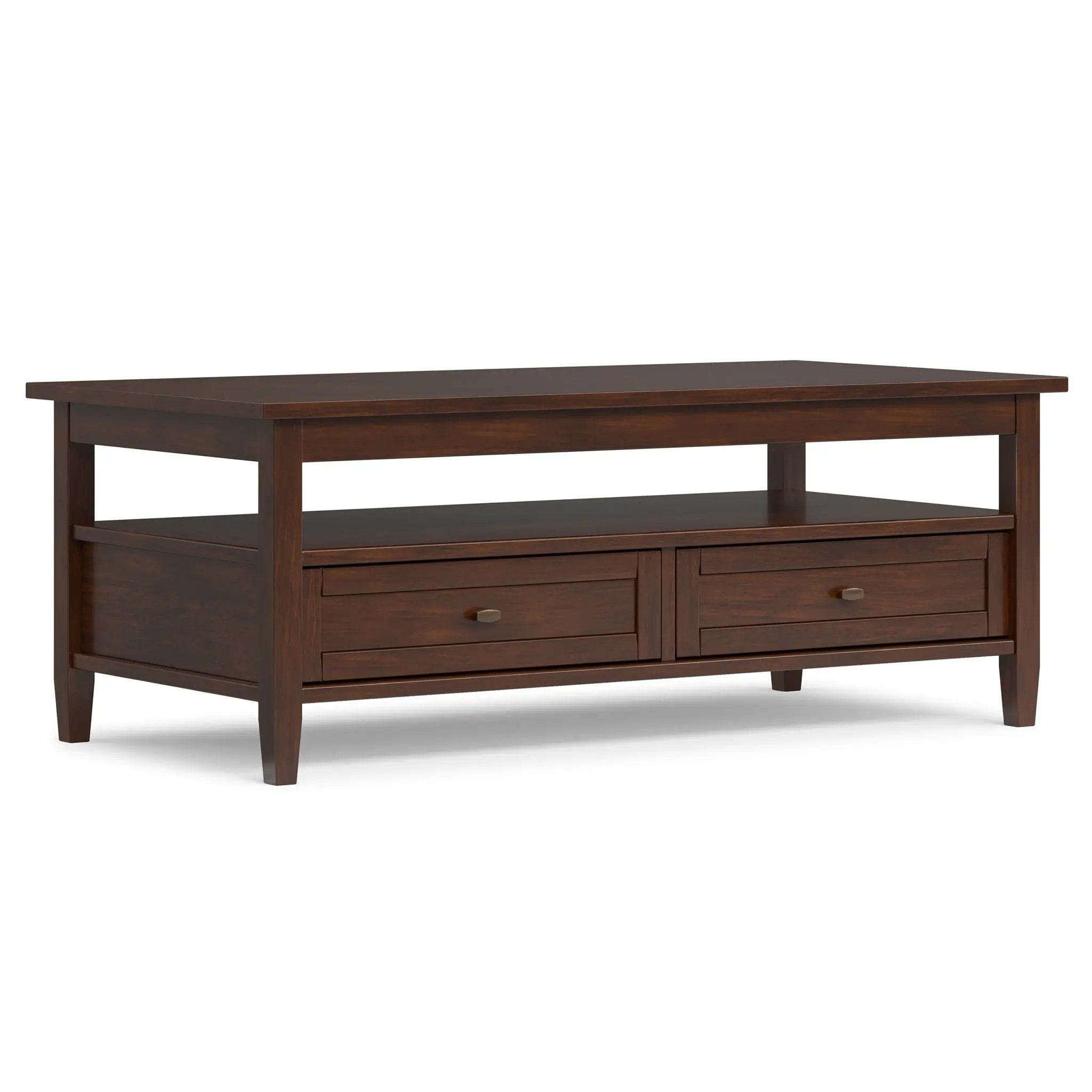 Warm Shaker - Coffee Table With Functional Storage by Unique Piece Furniture
