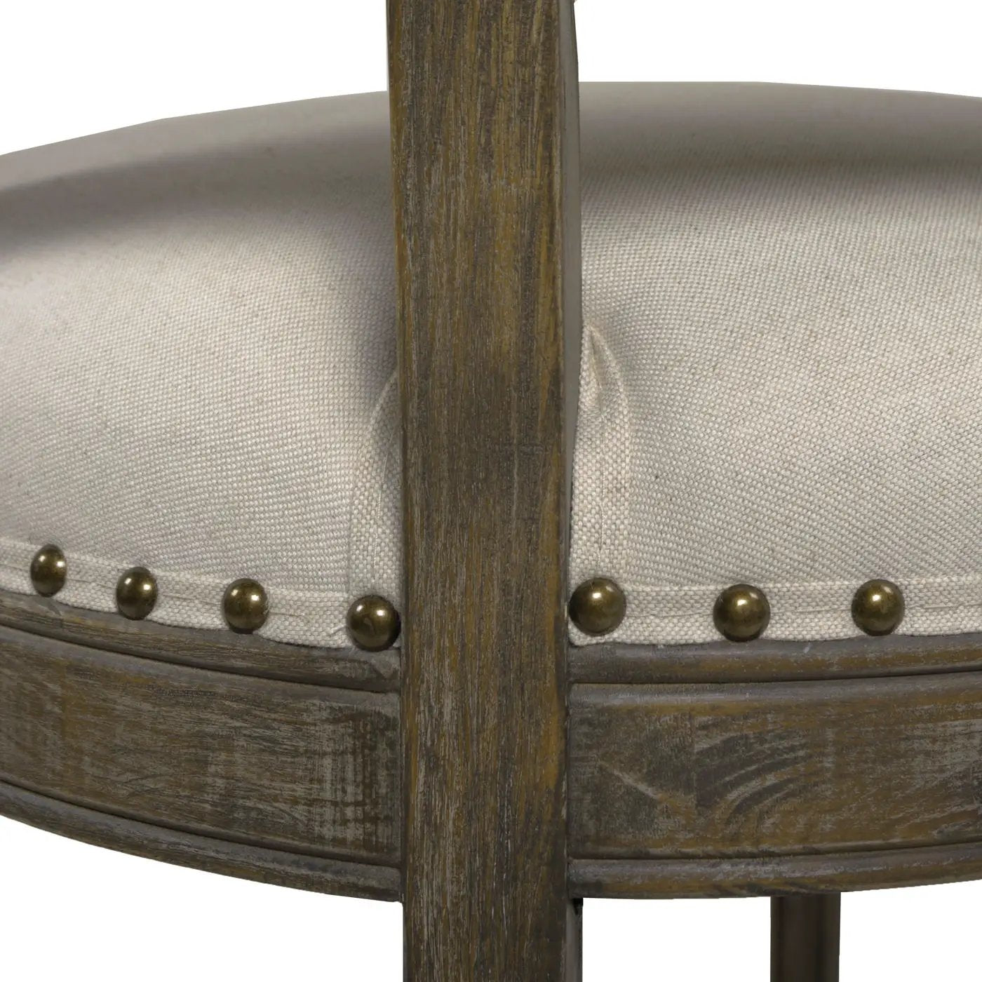 Paris - Farmhouse Counter Height Bar Stool With Backrest by HouseOfZazla