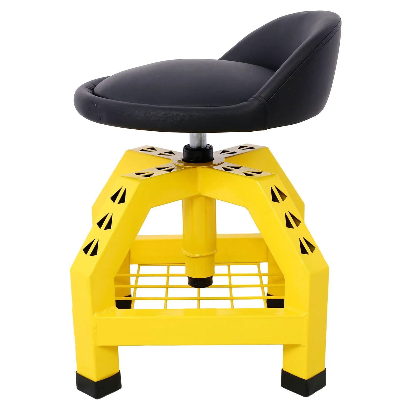 Pneumatic 360 Degree Swivel Stool, Mechanics Rolling Creeper Seat, Heavy Duty Rolling Mechanics Stool, Shop Stool With Casters by HouseOfZazla