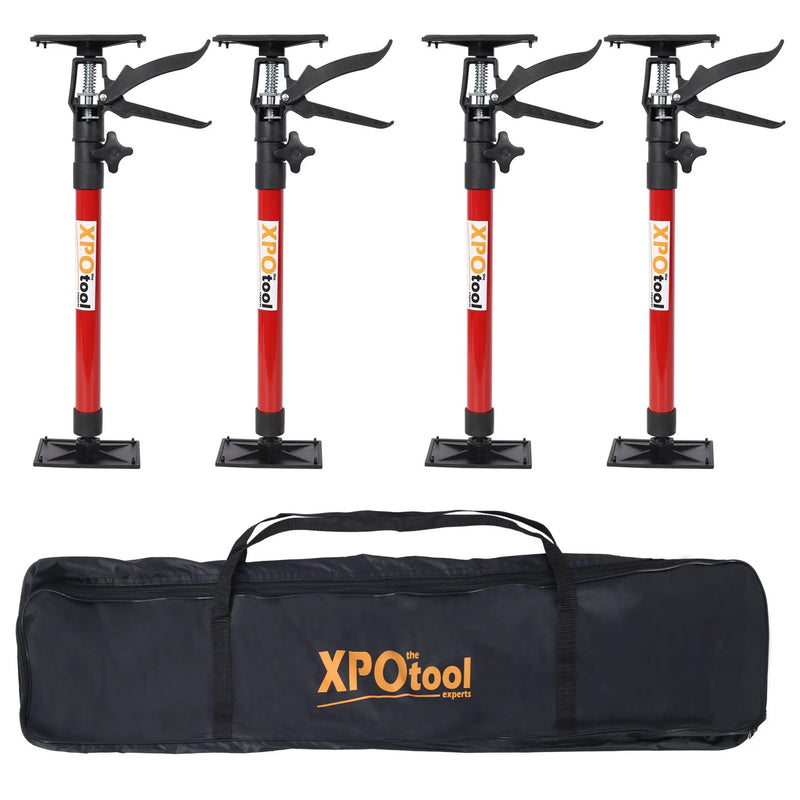 Adjustable Support Pole System for Drywalls and Cabinets with Carry Bag by HouseOfZazla