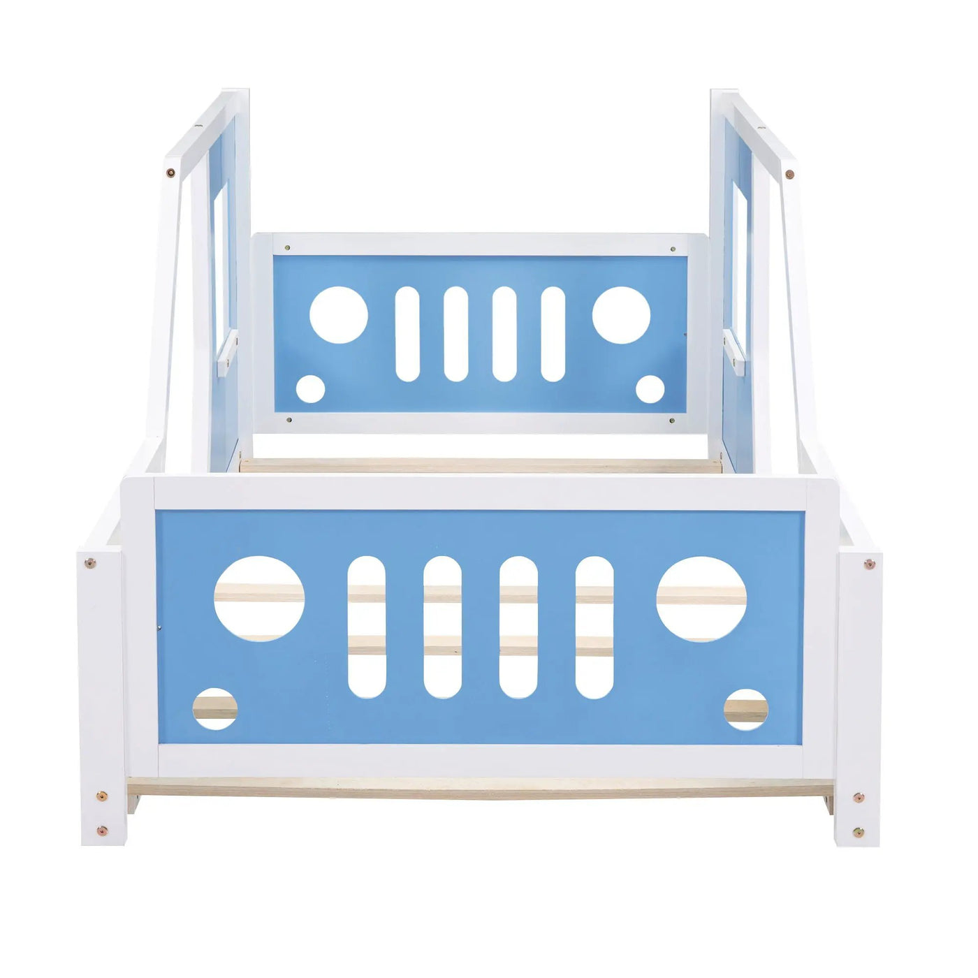 Classic Car Shaped Platform Bed With Wheels by HouseOfZazla