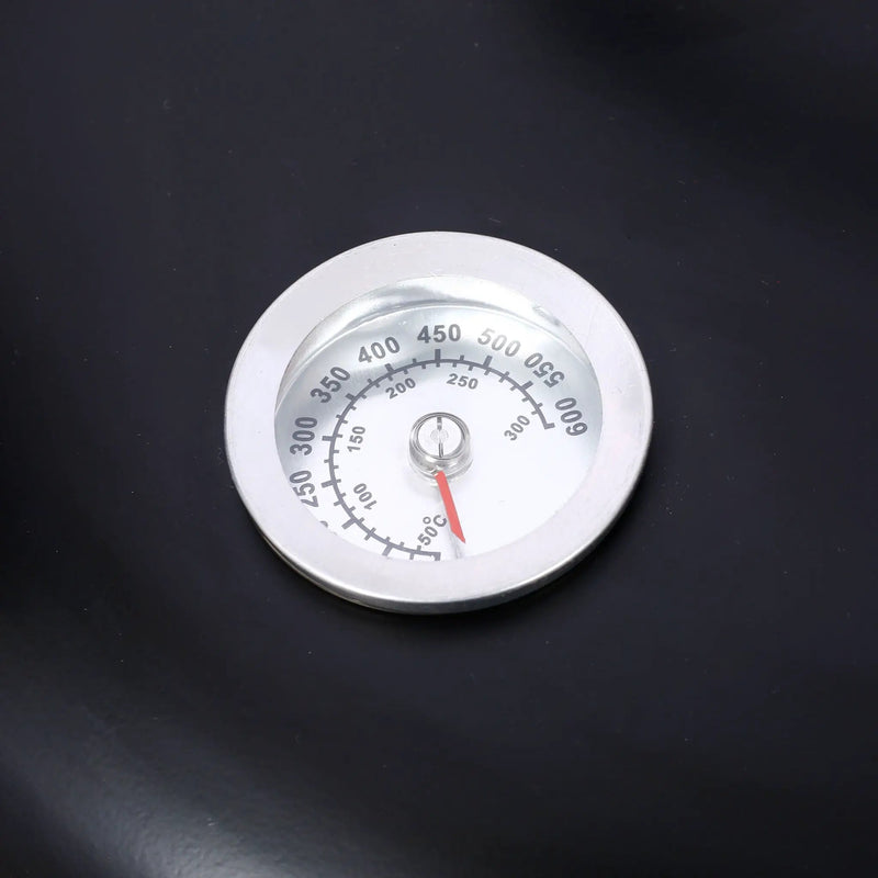Portable Charcoal Smoker Grill For Outdoor Cooking - Black by HouseOfZazla