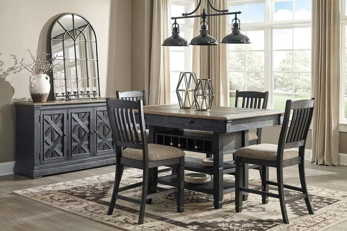 Tyler Creek - Counter Height Table Set by Unique Piece Furniture