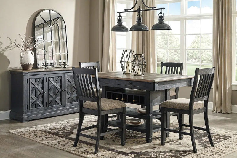 Tyler Creek - Counter Height Table Set by Unique Piece Furniture
