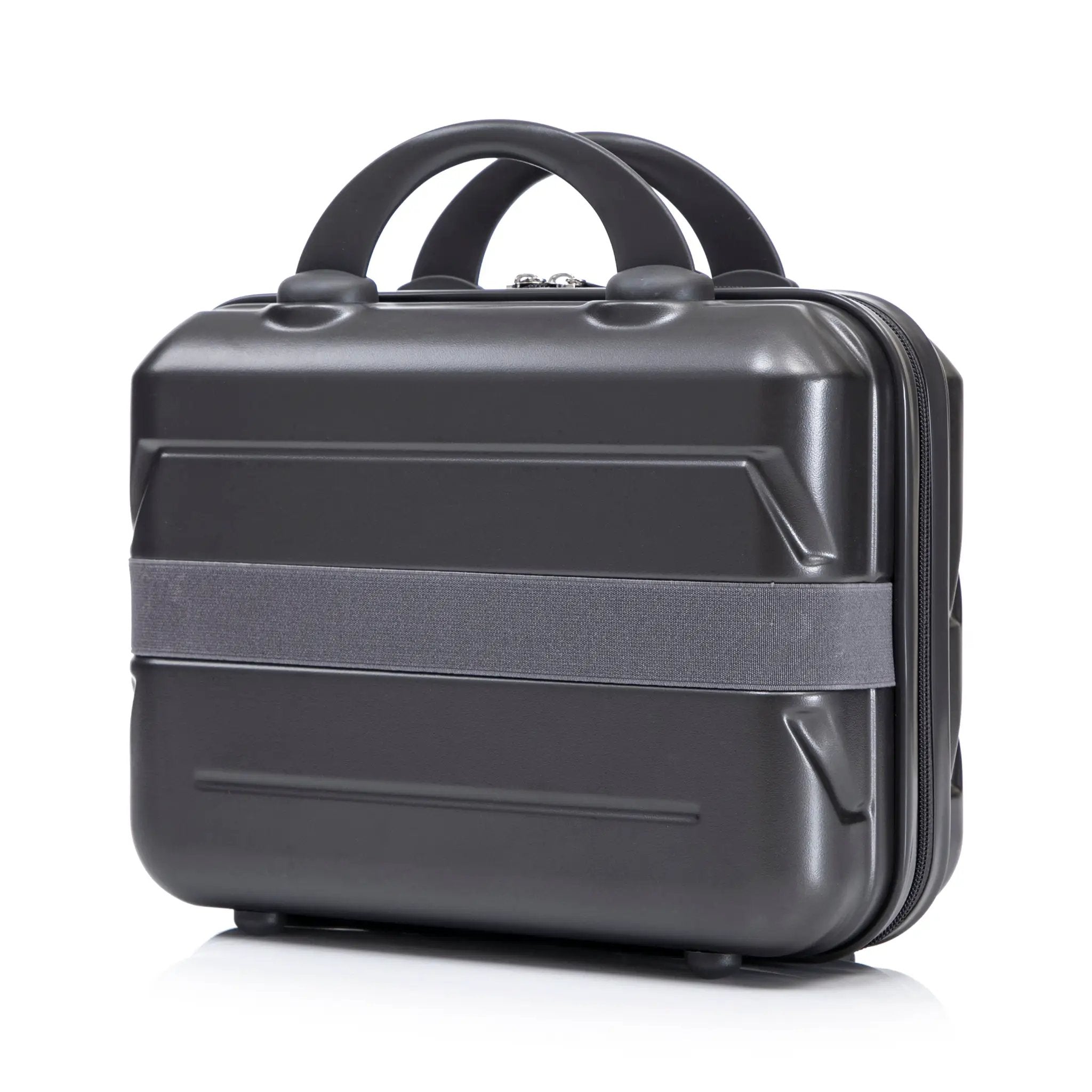 14"/20" 2 Pcs/Set ABS Spinner Wheel Luggage, Dark Gray by HouseOfZazla