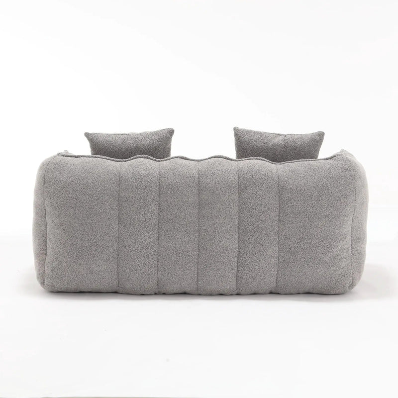 Cozy Beanbag Chair With High Resilience Foam Core For 2 by HouseOfZazla