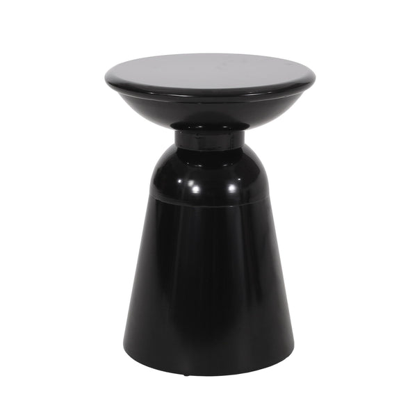 Outdoor Modern Metal End Large Table