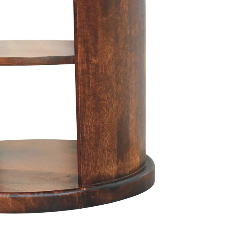Artisan Furniture Solid Wood Ventura Side Table by HouseOfZazla