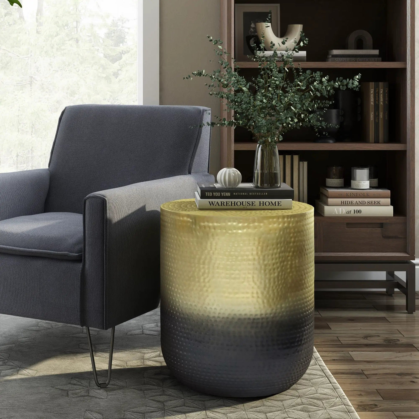 Nova - Handcrafted Metal Side Table by Unique Piece Furniture
