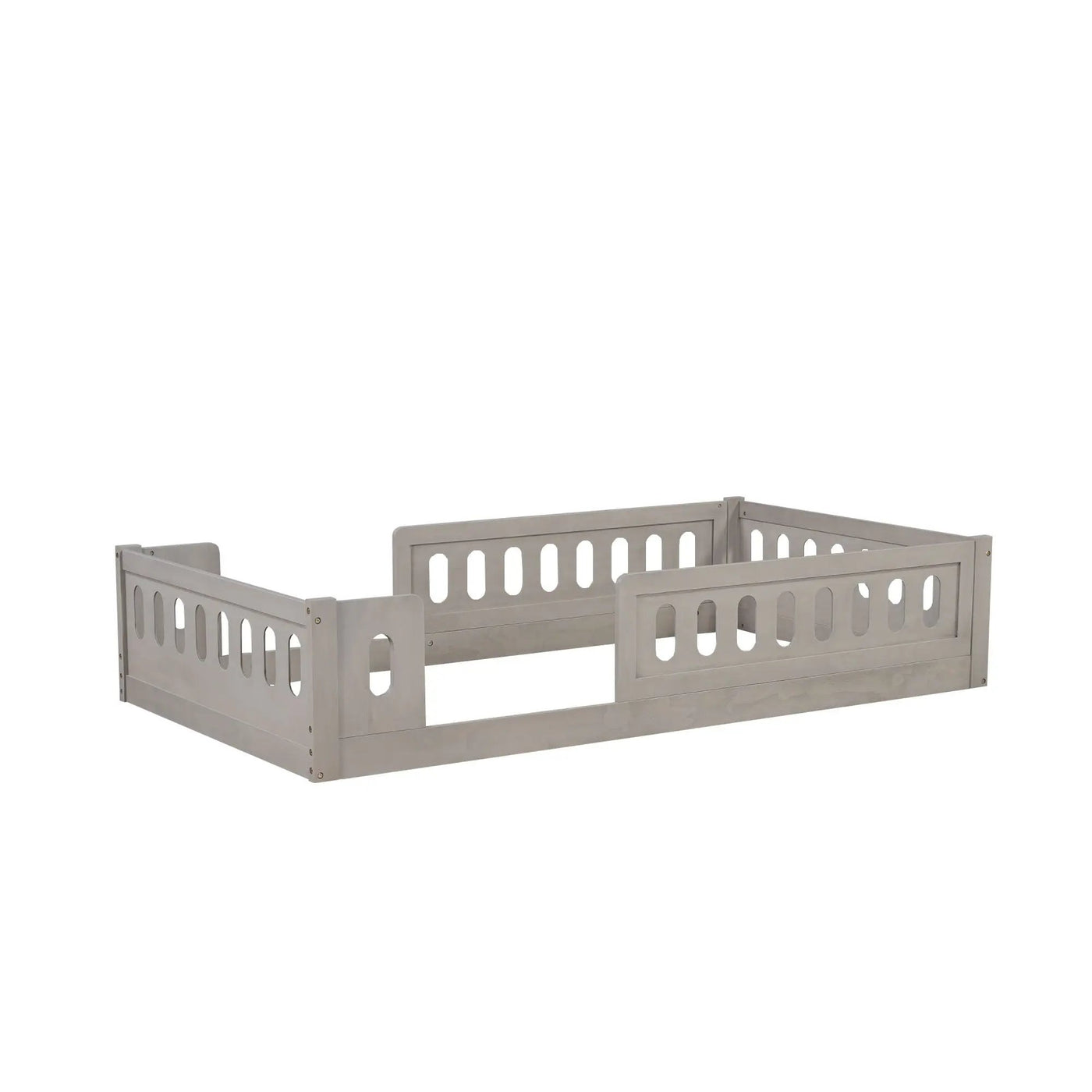 Platform Bed With Guardrail by HouseOfZazla