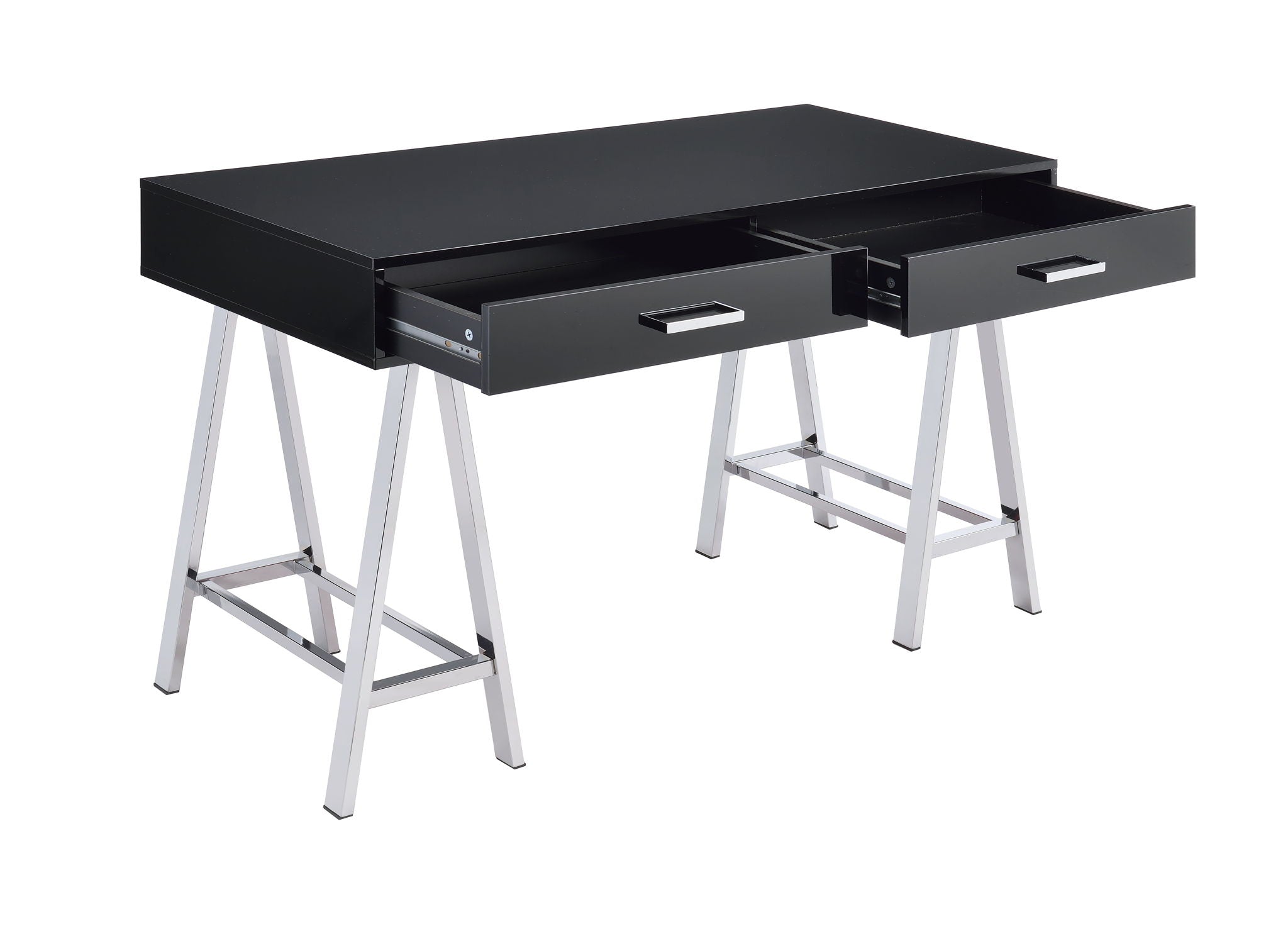 Coleen - High Gloss Writing Desk With USB by HouseOfZazla
