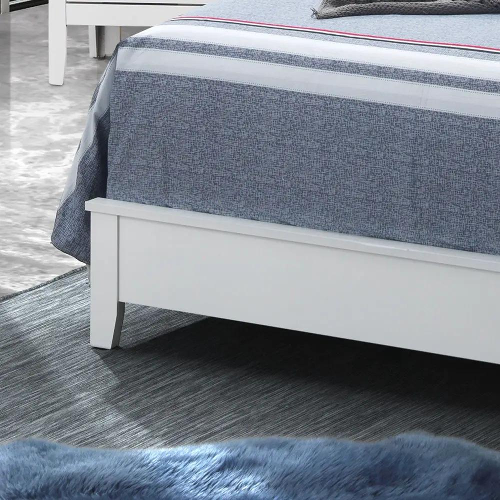 Padded Headboard Bed by HouseOfZazla