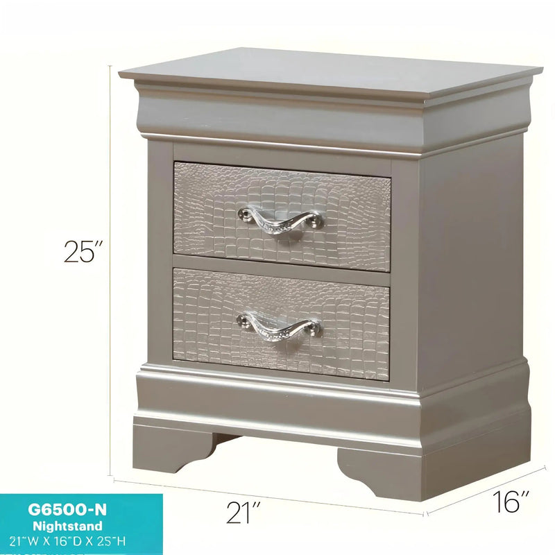 Decorative Accents Nightstand by HouseOfZazla