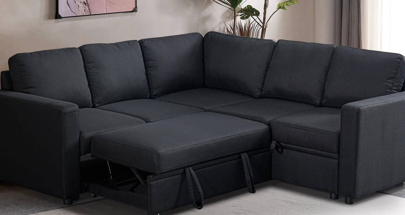 Comfort Design Sectional Sofa Bed by HouseOfZazla