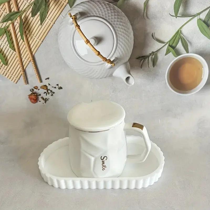 2pcs Bathroom Vanity Tray, 19.81cm And 29.97cm Marble Pattern Bathroom Trays For Counter, Perfume Key Trinket Ring Tray, Countertop Vanity Tray For Kitchen by House Of Avana