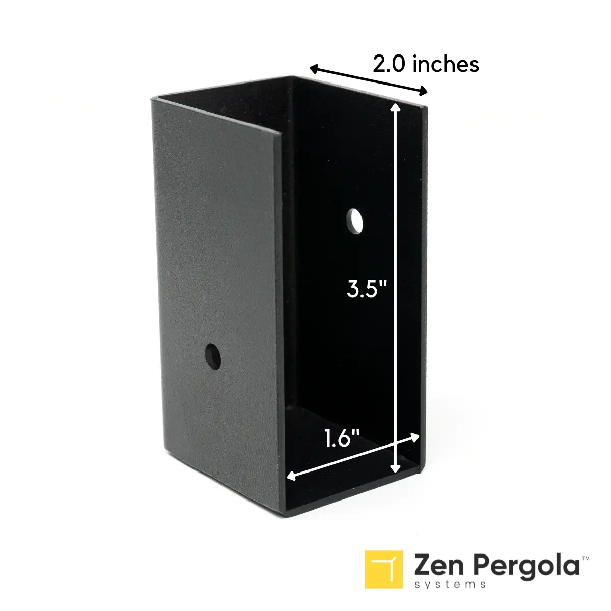 Pergola Insert Bracket (for 2x4 Wood Slats) by Zen Pergolas