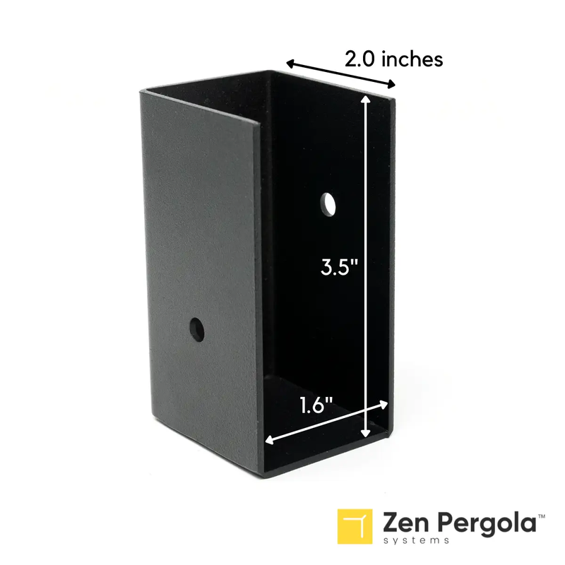 Pergola Insert Bracket (for 2x4 Wood Slats) by Zen Pergolas