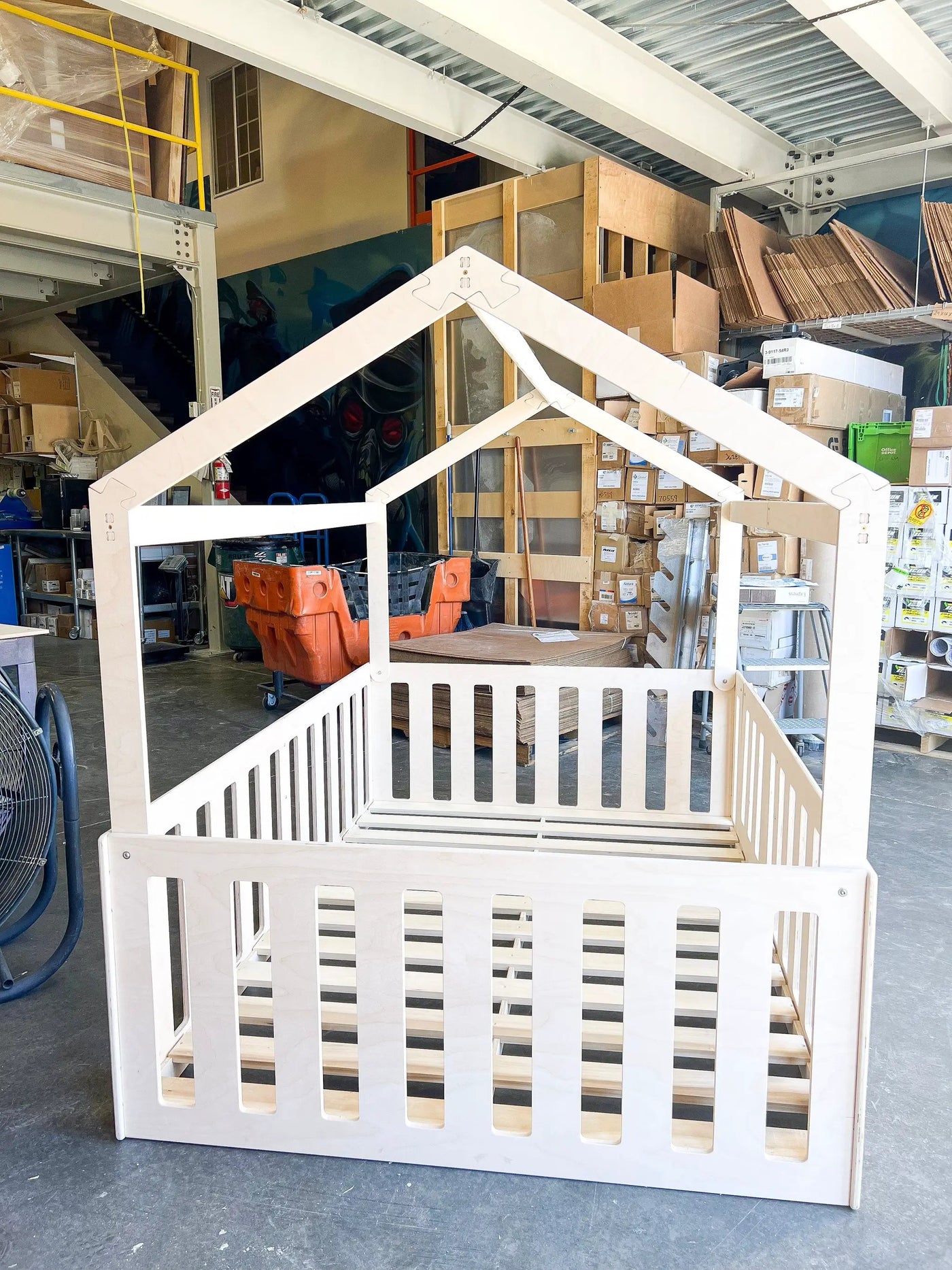 MIGUELITO- Twin Size House Bed by Bush Acres