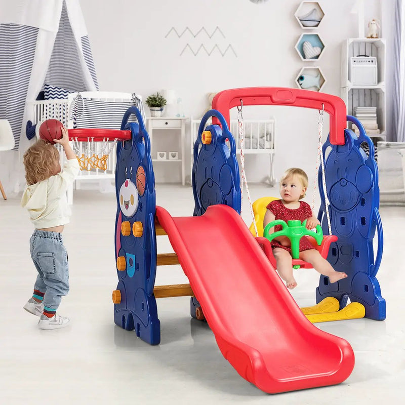 3-in-1 Toddler Climber and Swing Playset by DirectDeals