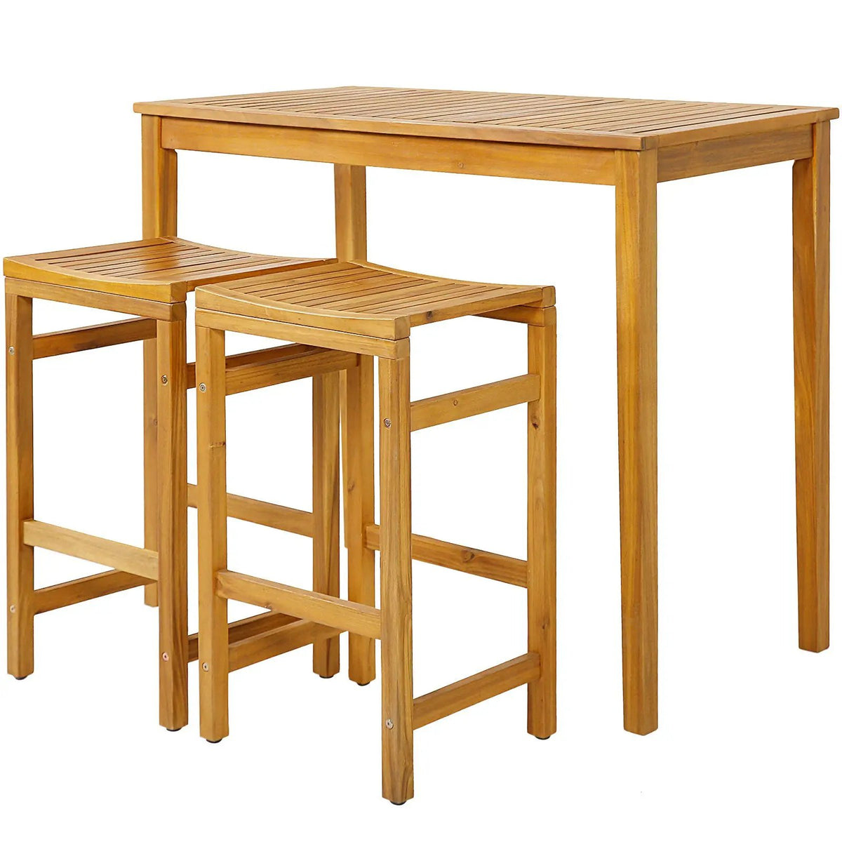 30-Inch Height Bar Chair with Saddle Shaped Seat and Sturdy Footrest, photo 4 of 7
