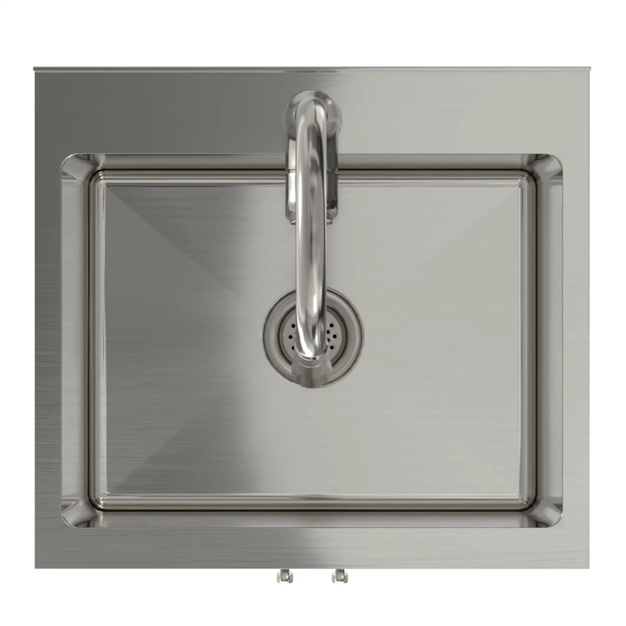 Darwin - Deluxe Laundry Cabinet With Pull-Out Faucet And Stainless Steel Sink by Unique Piece Furniture
