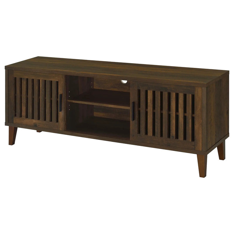 Sedona 2-door Engineered Wood 60-inch TV Stand Dark Pine by Unique Piece Furniture