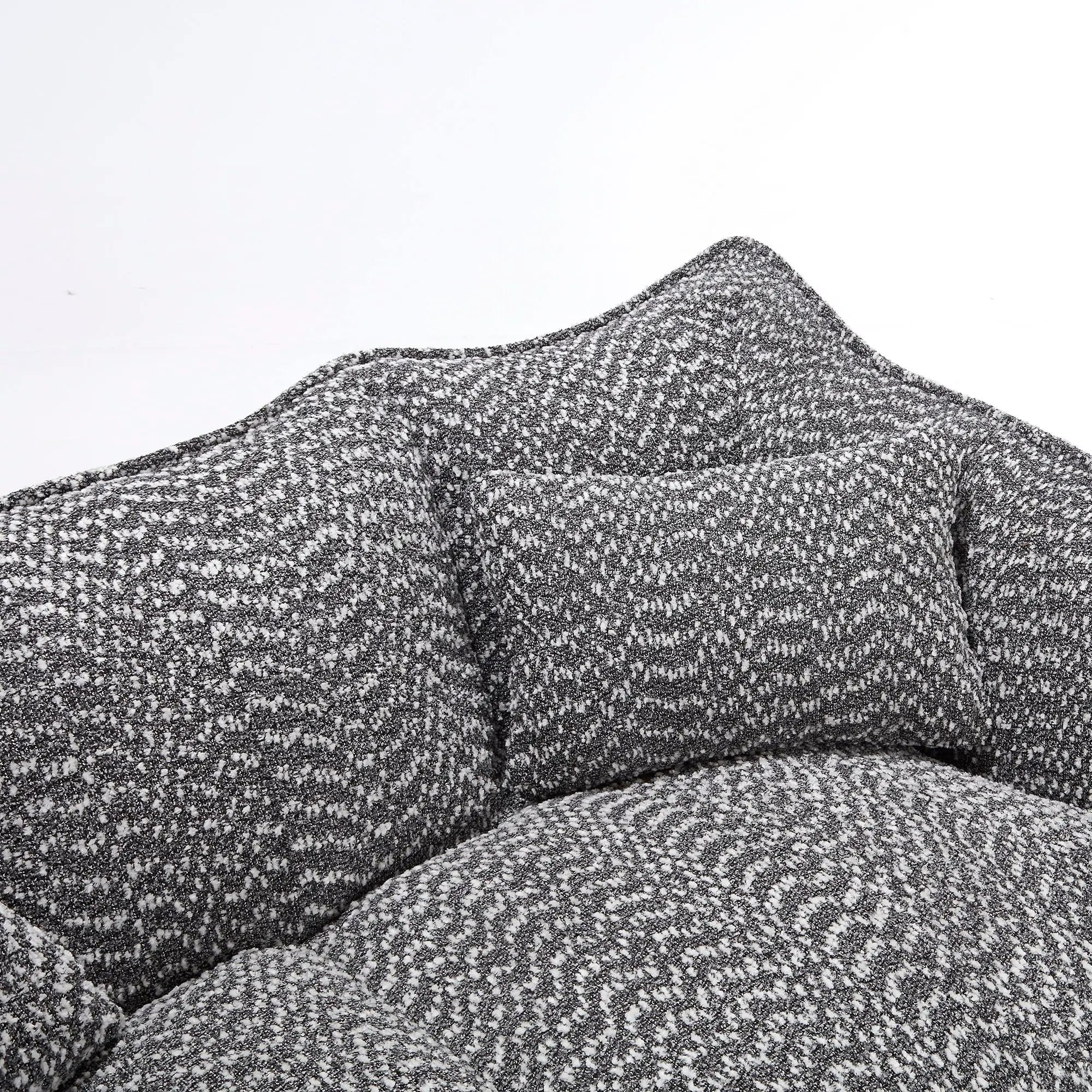 Comfortable Dual Beanbag Chair With High Resilience Foam Core For 2 People by HouseOfZazla