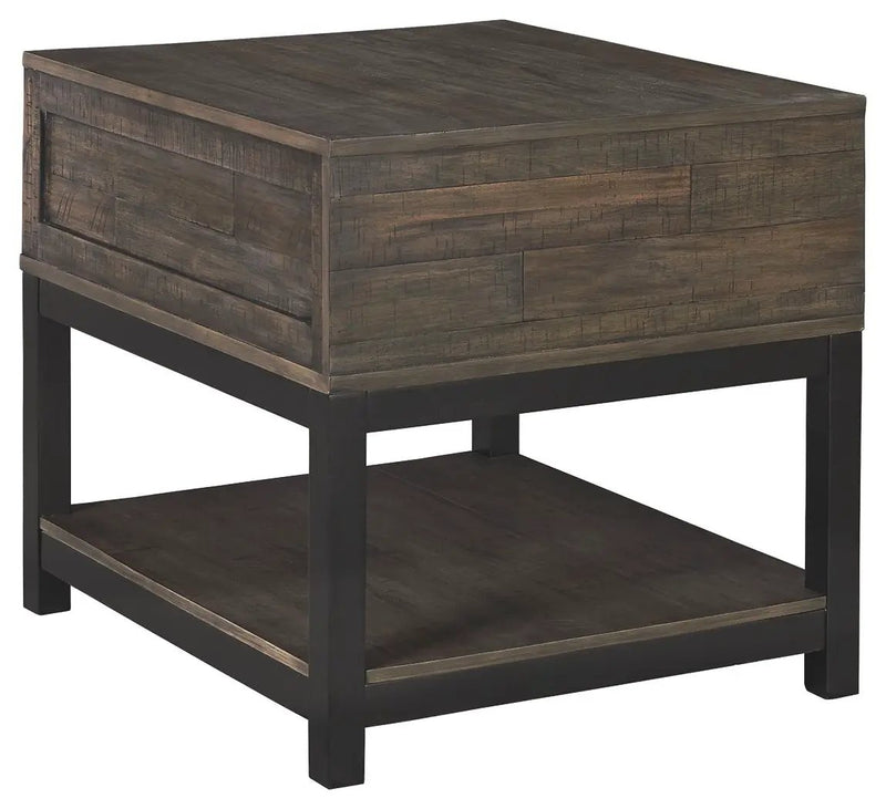 Johurst - Rectangular End Table - Grayish Brown by Unique Piece Furniture