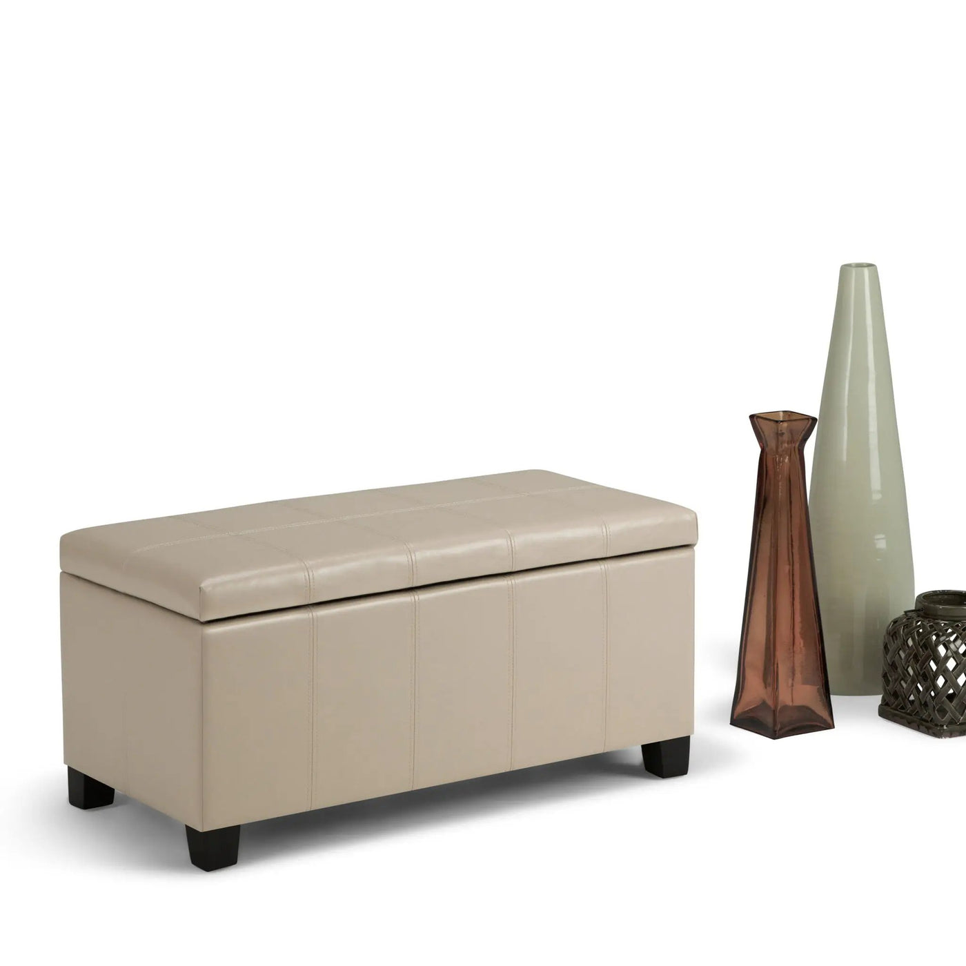 Dover - Upholstered Storage Ottoman Bench by Unique Piece Furniture