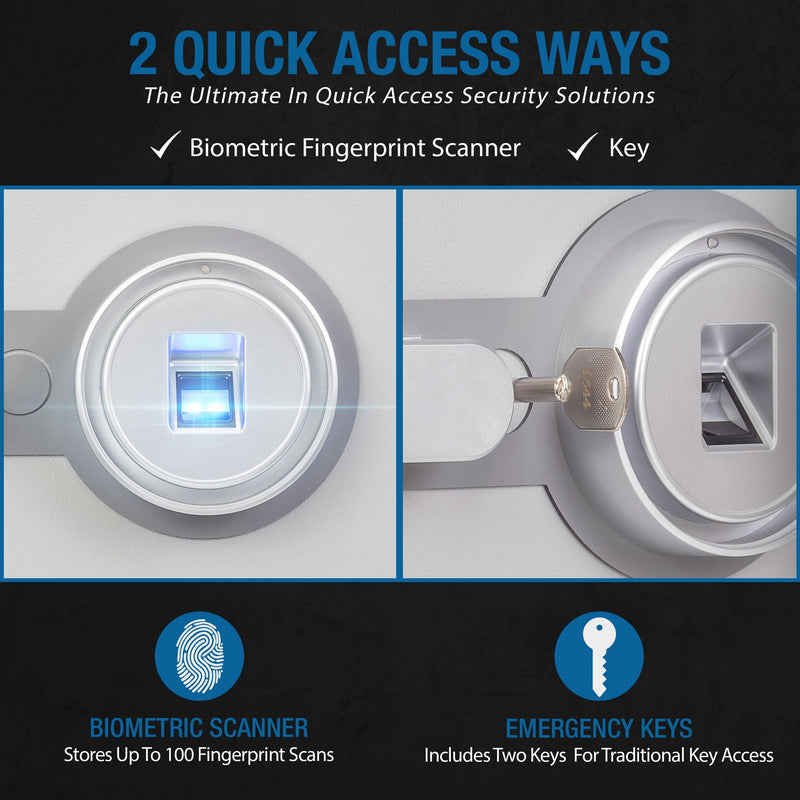 Biometric Fireproof Protection Safe by HouseOfZazla