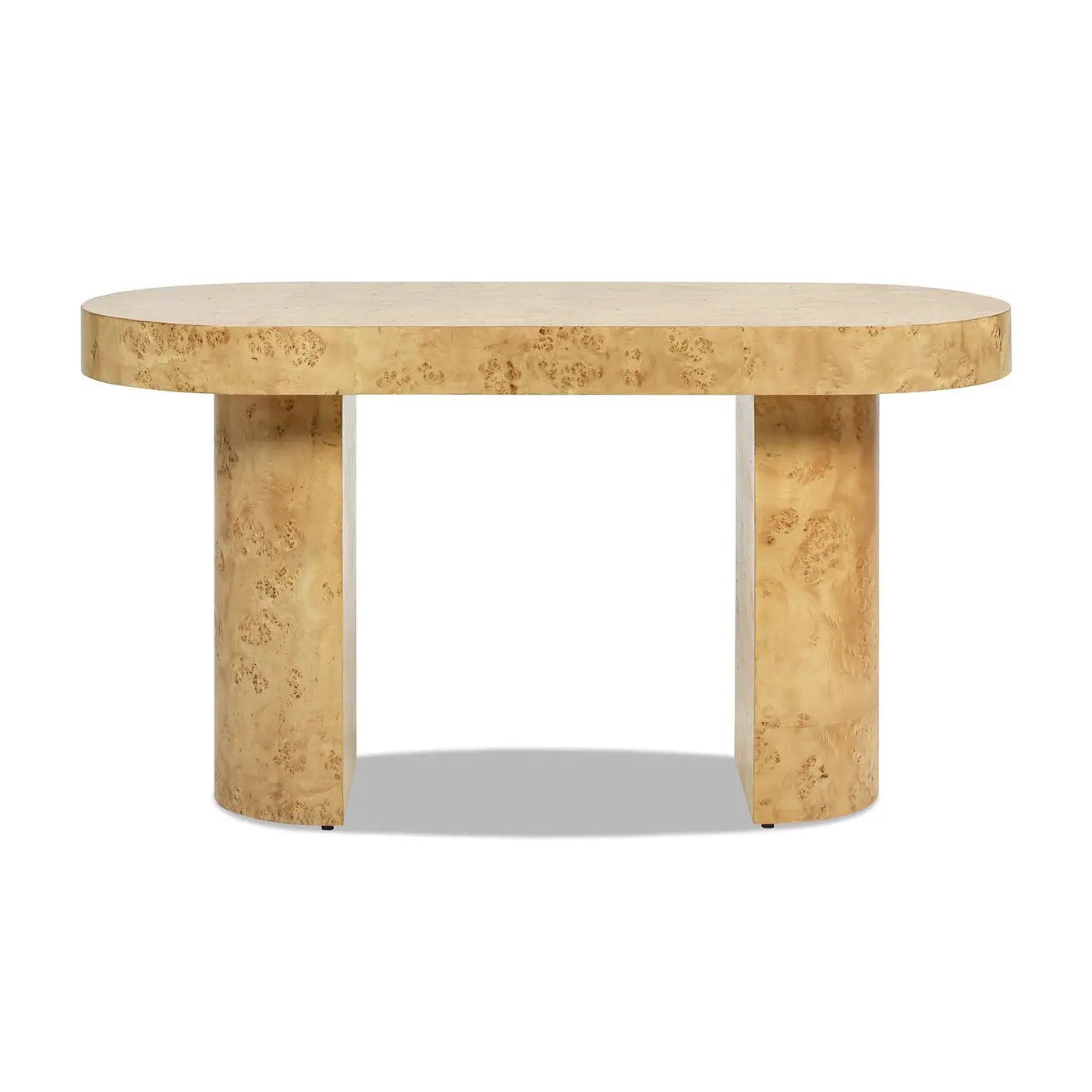 Jesse - Single Drawer Oval Computer Desk by Unique Piece Furniture