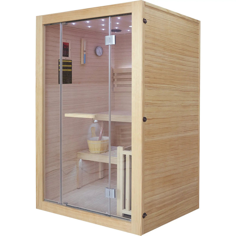 Double-Person 3000W Heating Furnace Sauna Room by HouseOfZazla