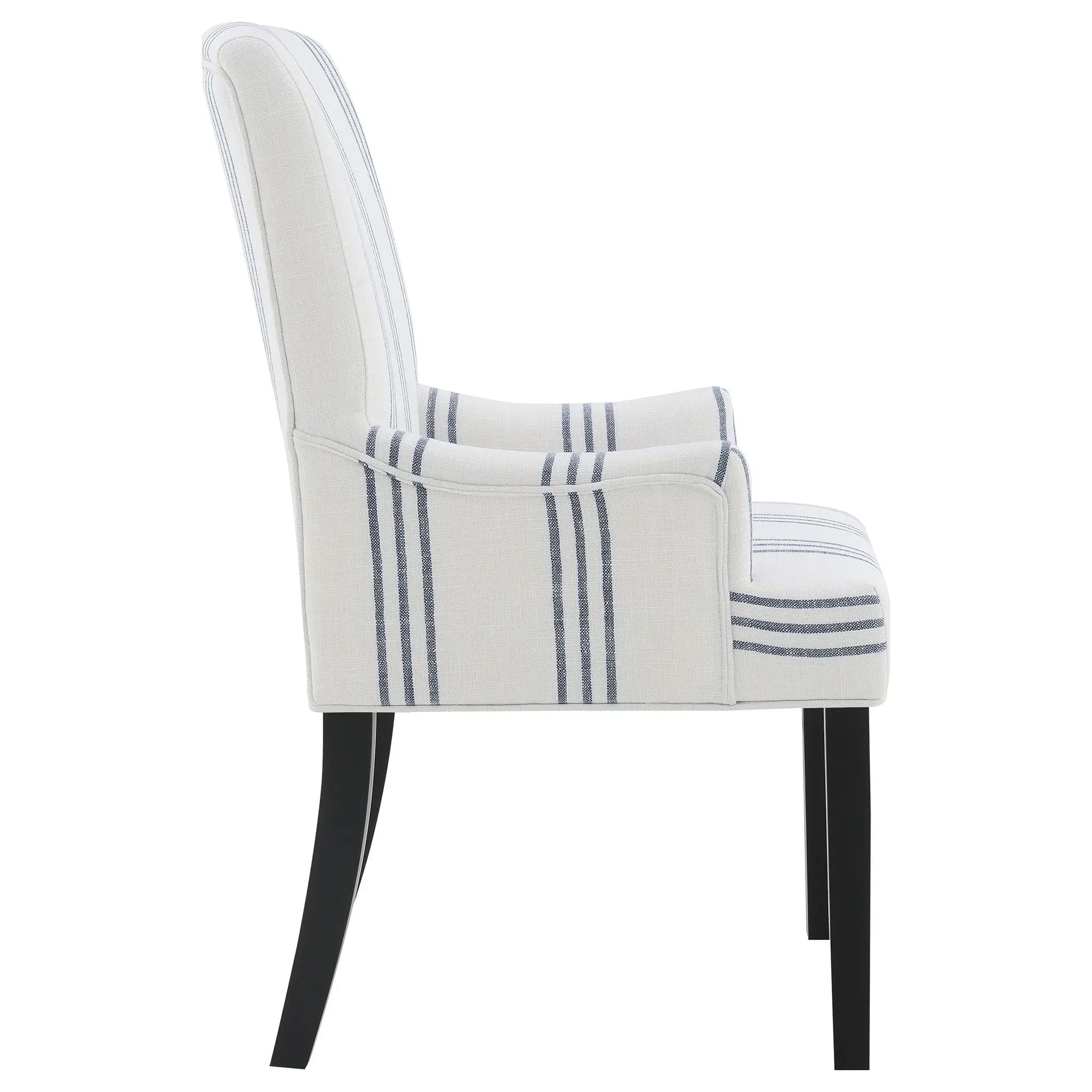 Draper - Upholstered Arm Chair - Beige by HouseOfZazla