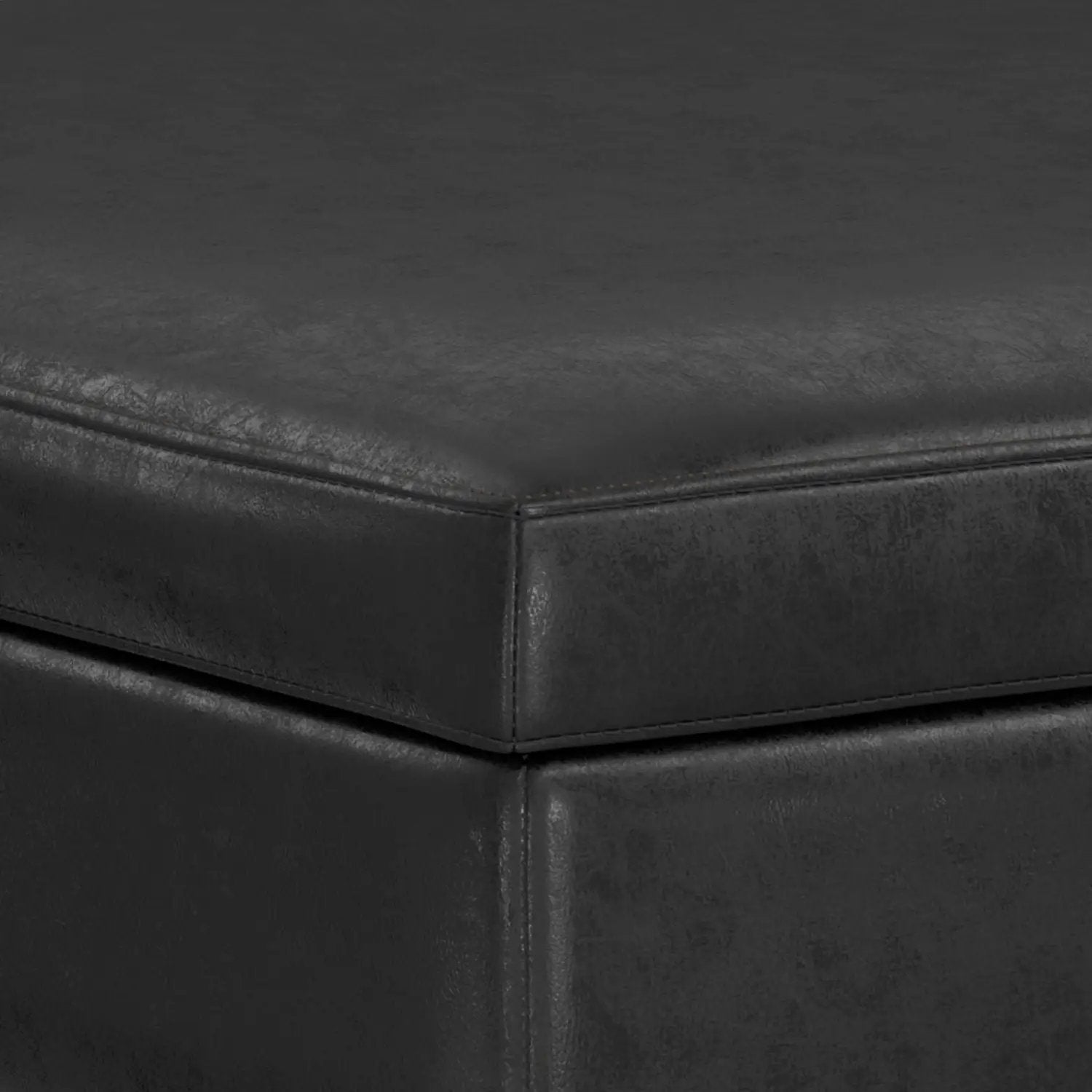Owen - Multifunctional Square Coffee Table Storage Ottoman by Unique Piece Furniture