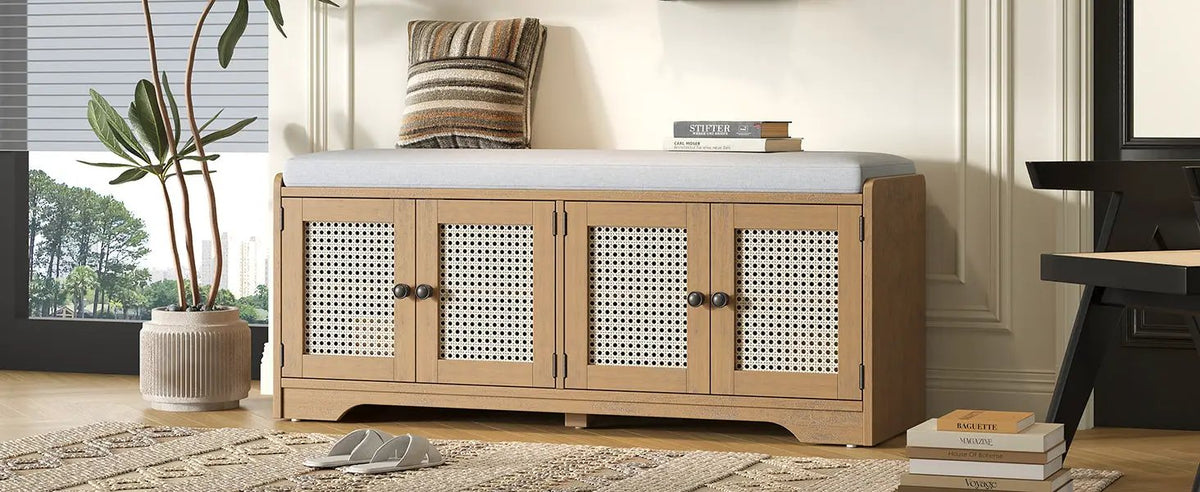 TREXM Rustic Storage Bench by HouseOfZazla