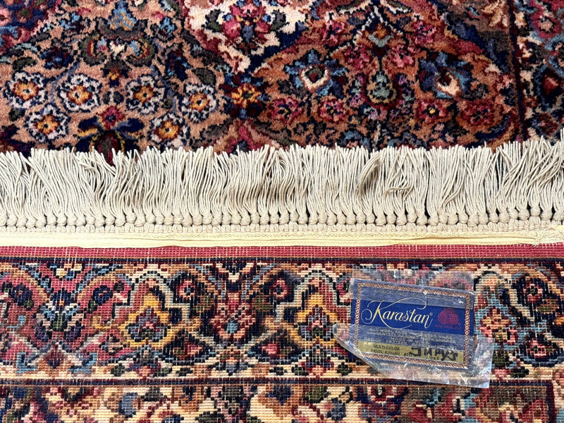 Karastan Rug 3x5 Multicolor Panel Kirman #717, Original 700 Series, Wool Pile, Discontinued by Jewel Rugs