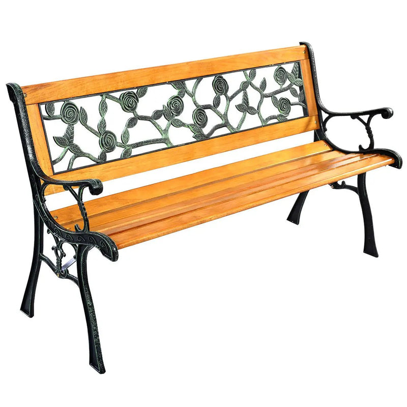 49 1/2 Inch Patio Park Garden Porch Chair Bench by DirectDeals