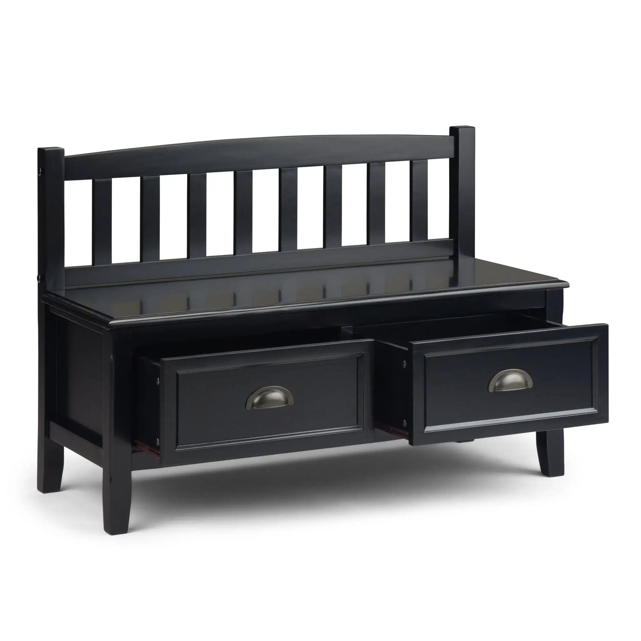 Burlington - Entryway Storage Bench With Drawers by Unique Piece Furniture